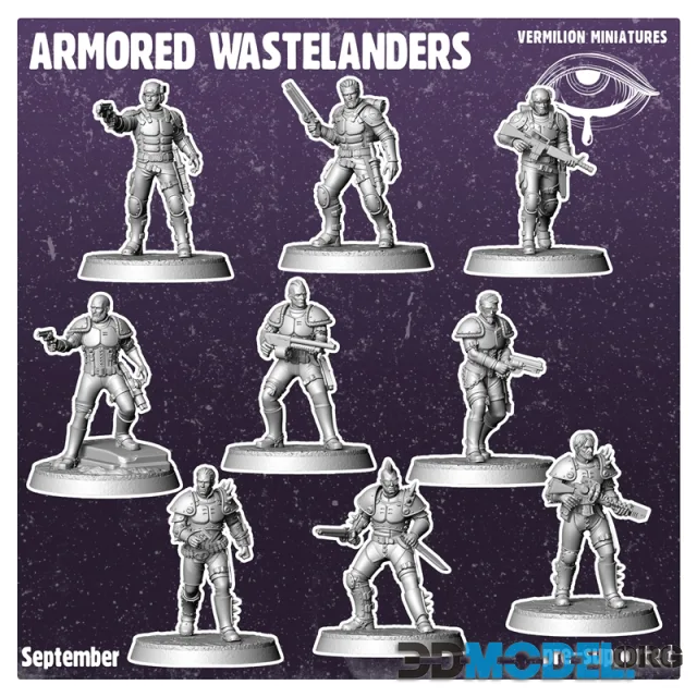Armored Wastelanders – Printable