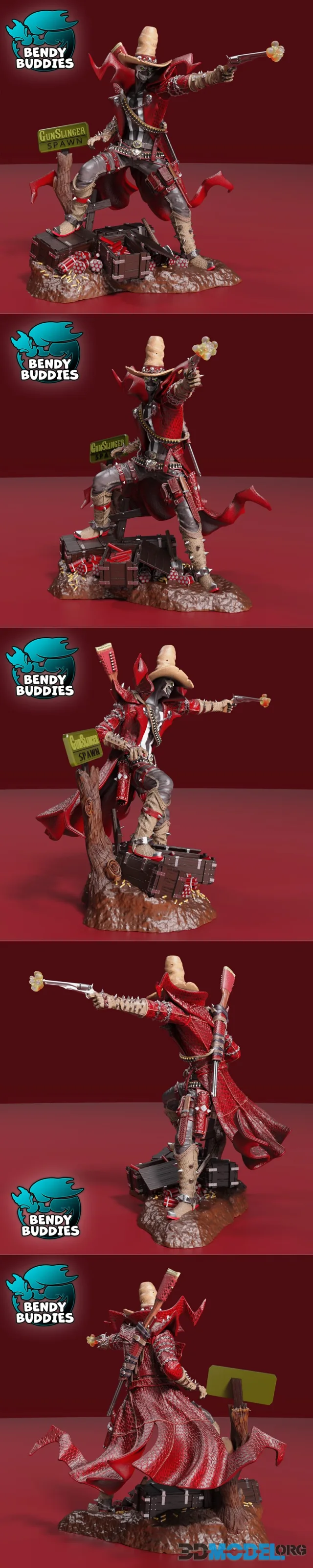 Gunslinger Wild West Spawn – Printable
