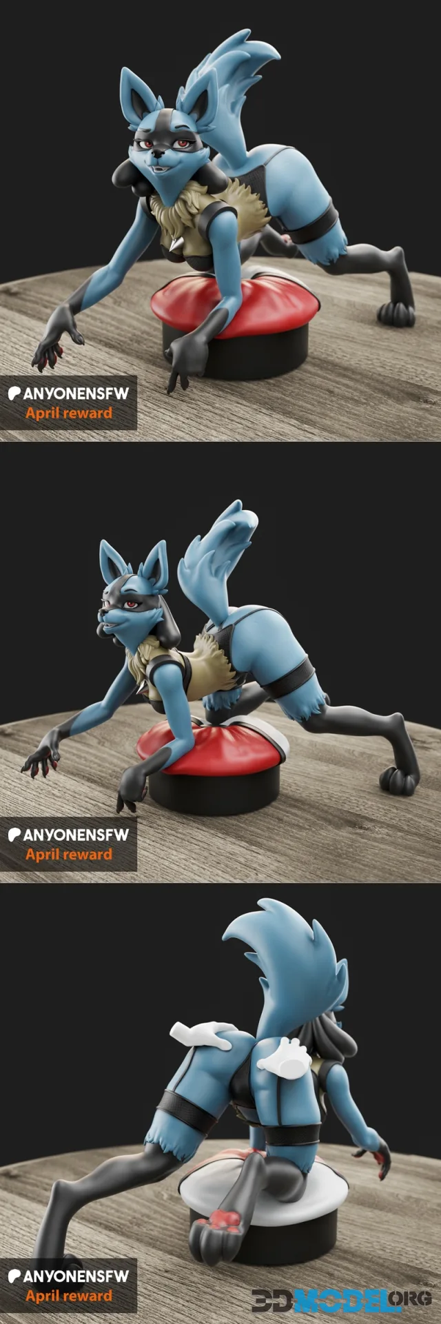 Anyonensfw - Lucario – Printable