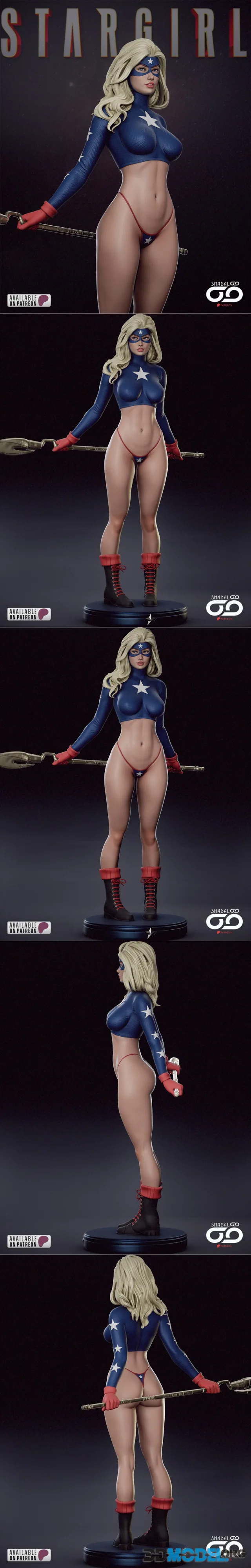 Shadaloo Studios - Star Girl – Printable