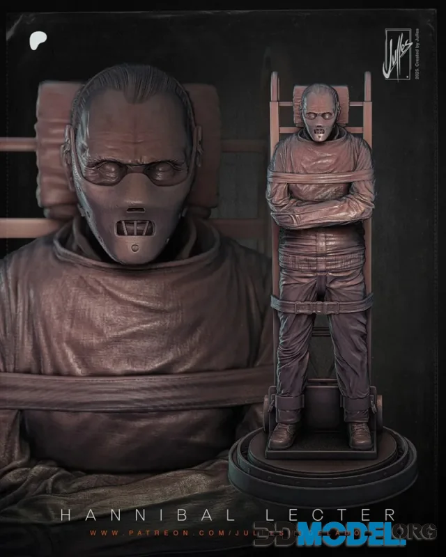 Julles Modelado - Hannibal Lecter – Printable