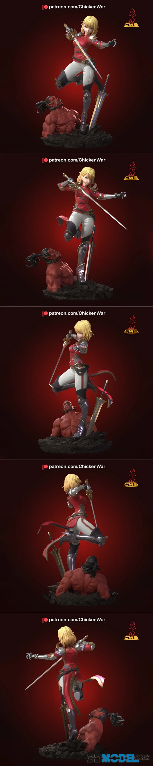 CW Studio - Solo Leveling - Cha Hae-In – Printable
