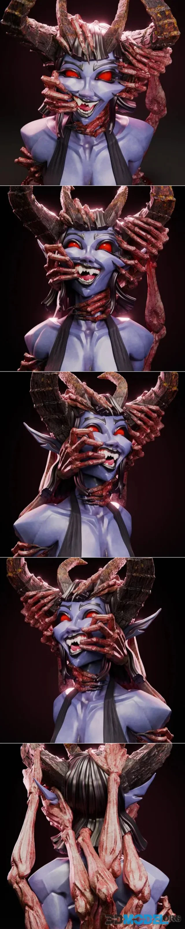 Succubus Bust – Printable