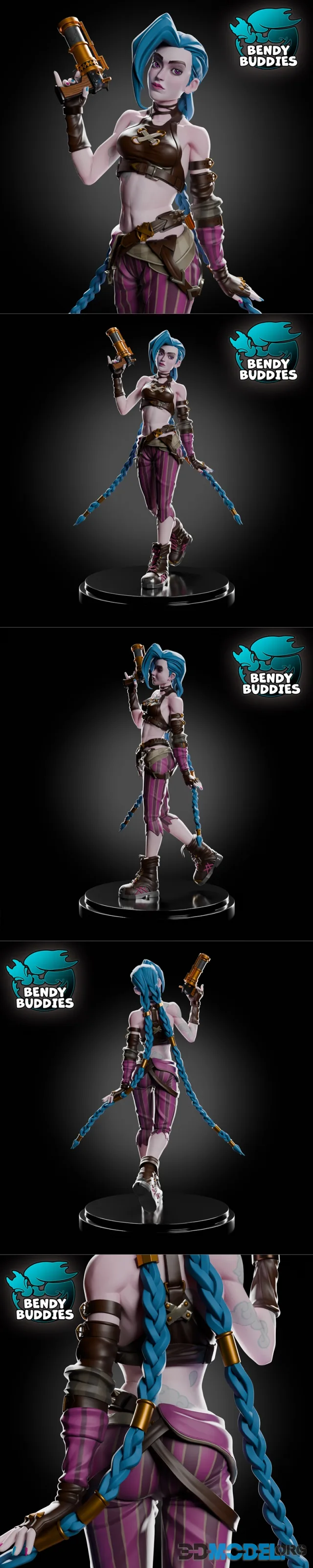 Jinx Fanart - Arcane – Printable