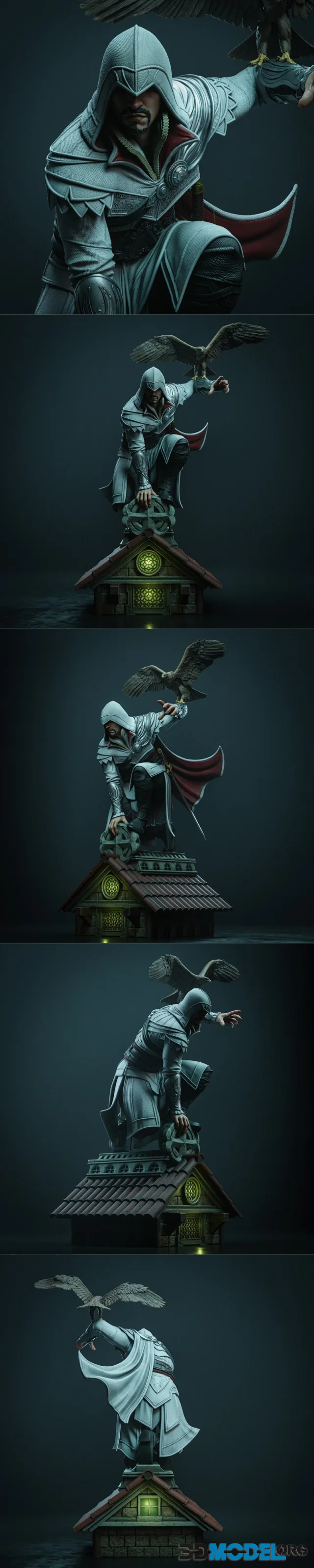 Ca 3d Studios - Assassin’s Creed - Ezio Auditore – Printable