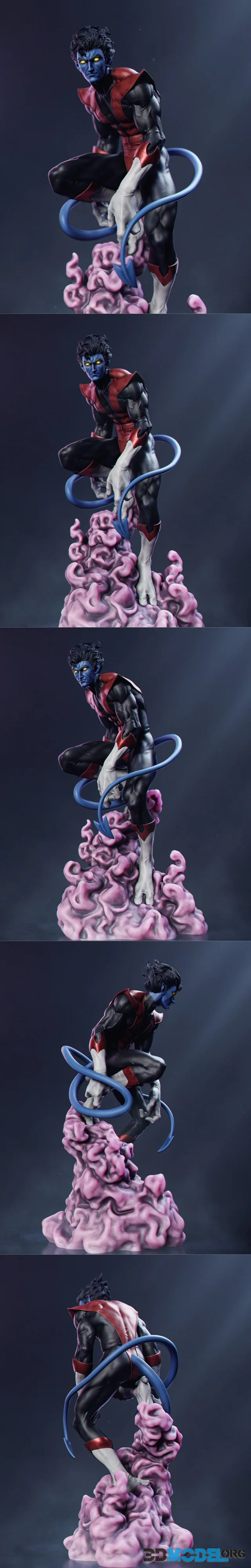 Ca 3d Studios - Marvel - Nightcrawler – Printable