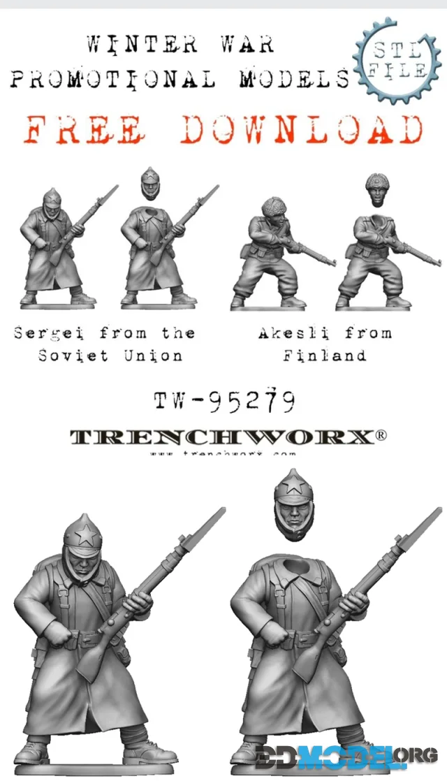 TW-95279 - Winter War Promotional Models – Printable