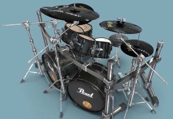A Proper Drum Kit (PBR)