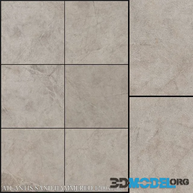 ABK Atlantis Sand Hammered tile