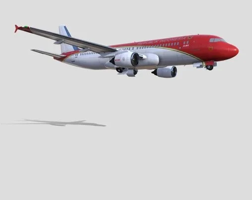 AIRBUS A320 (Indonesian Presidential Livery) (PBR)
