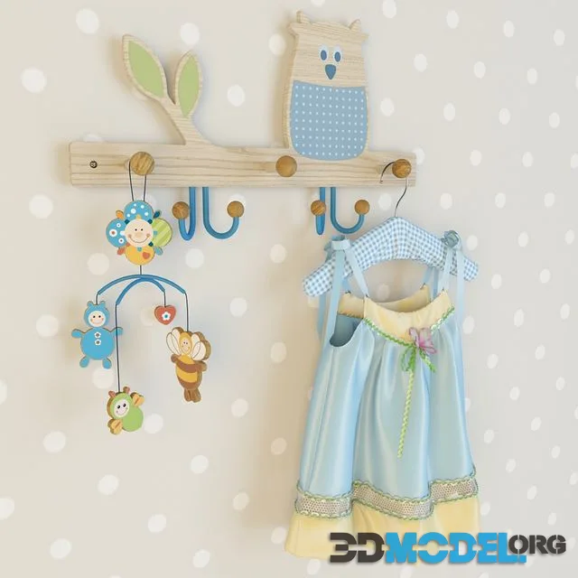 baby dress on a hanger