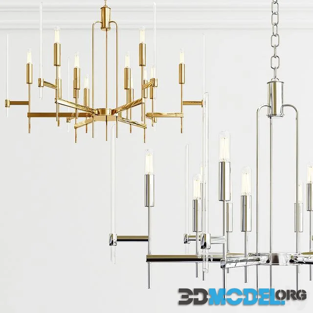 Bari 12 light chandelier