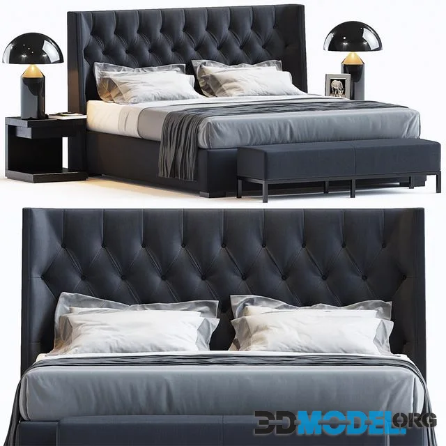 BED BY MERIDIANI 1