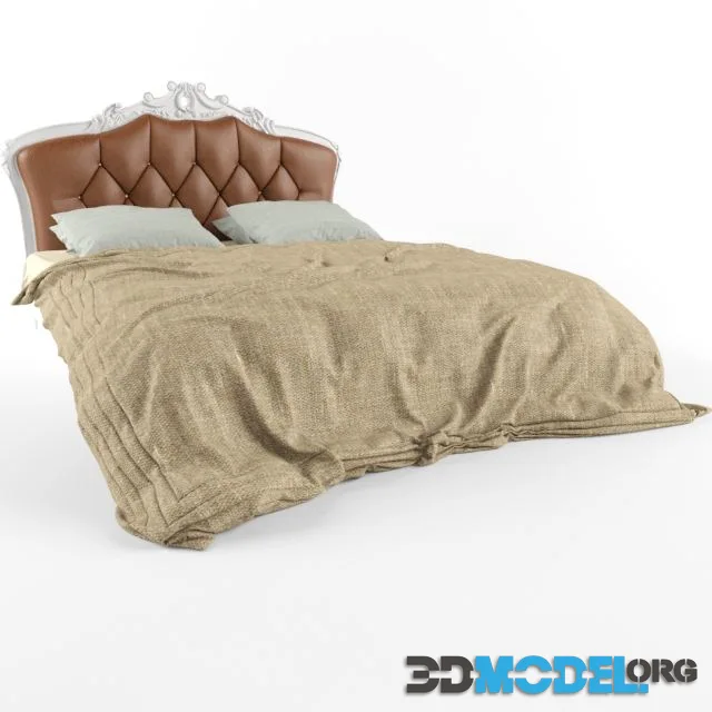 Bed with bedclothes