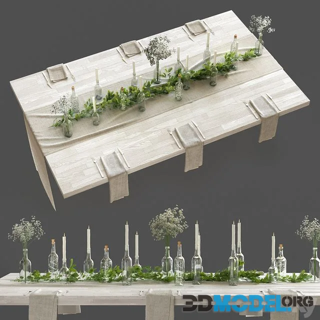 Bohemian Table Setting – 01