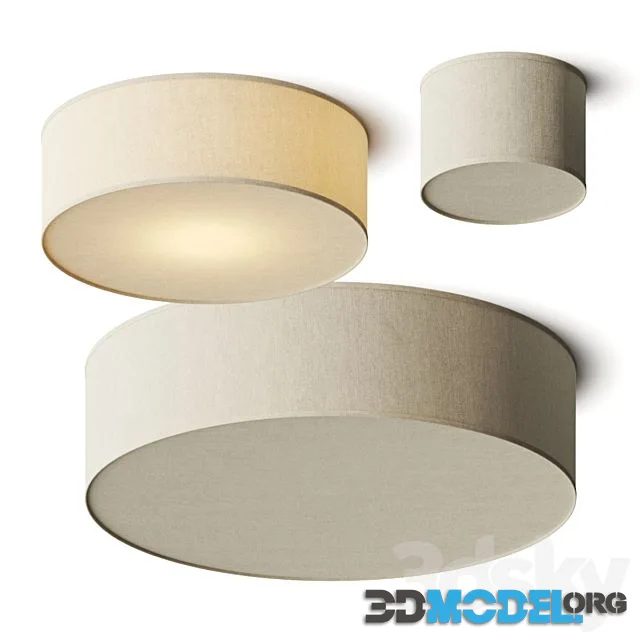 CB2 Boom Drum Ceiling Lamp