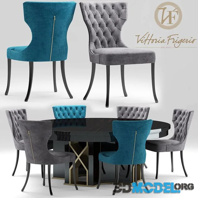 Chair vittoria frigerio Adda Capitonne Grimaldi