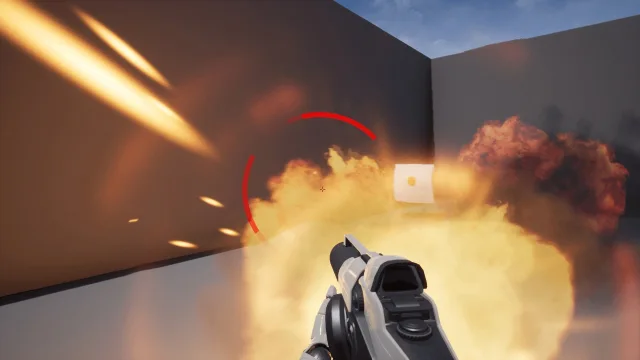 Circle Damage Indicator Component