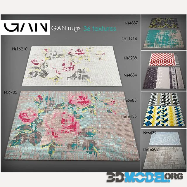 Collection rugs GAN