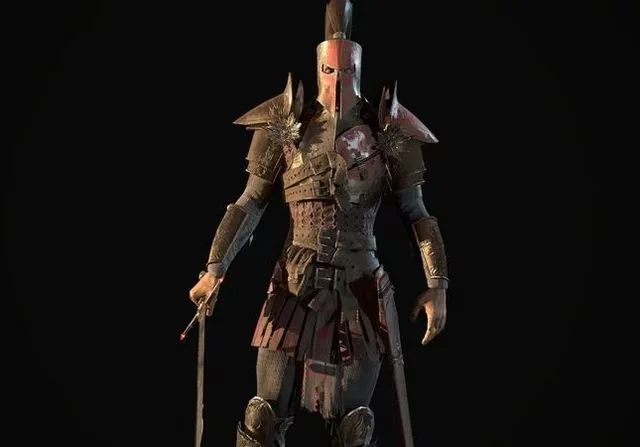 Crusader remastered Low-poly (PBR)