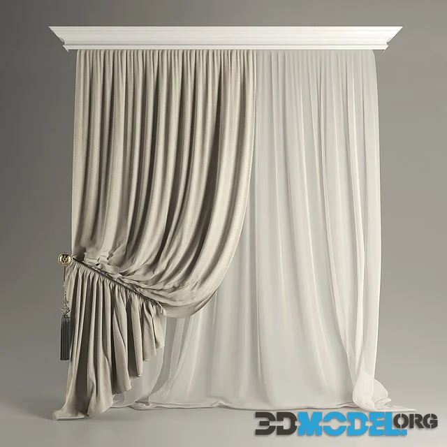 curtain with pickup