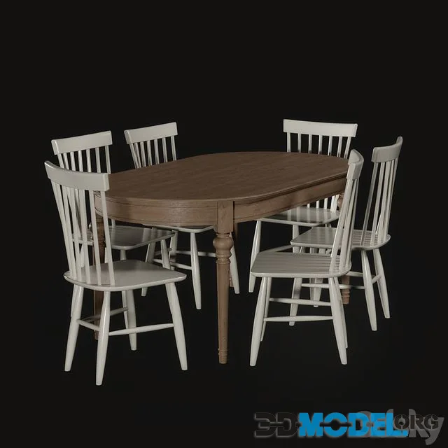 Danton Home Table and Chair