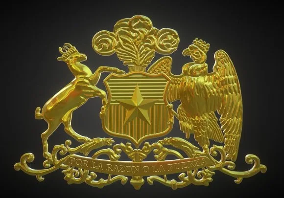Escudo DE Chile (PBR)