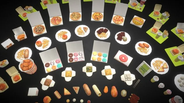 Fast Food Heaven Pack (PBR)