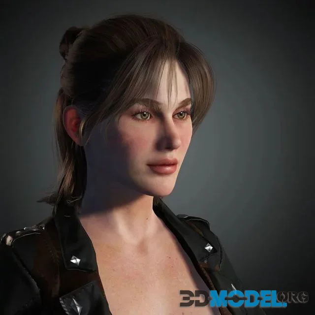 Female Nacked Rigged (PBR)