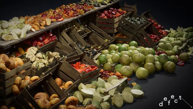 Food Props: Fruits and Vegetables vol.3