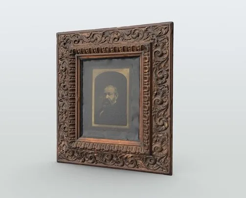 Framed Engraving Plate (PBR)