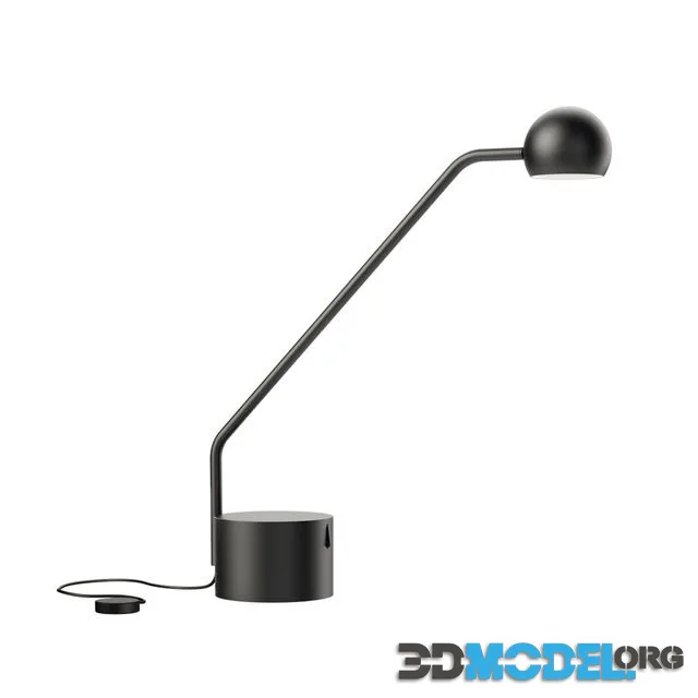 Harper Table Lamp with Charger by Marzais Creations