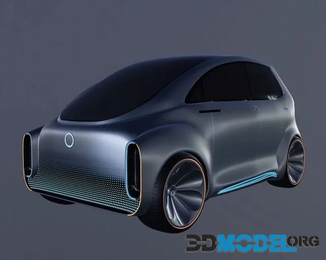 Hatchback Electric Car (PBR)