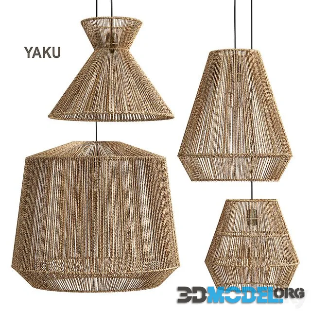 Hemp lamp Yaku LA REDOUTE