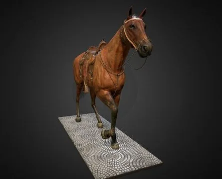 Horse Low Poly Model (PBR)