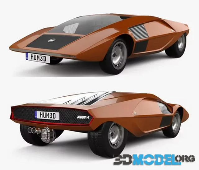 Lancia Stratos Zero 1970