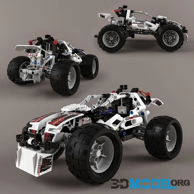 Lego Technic Quad-Bike Alternative