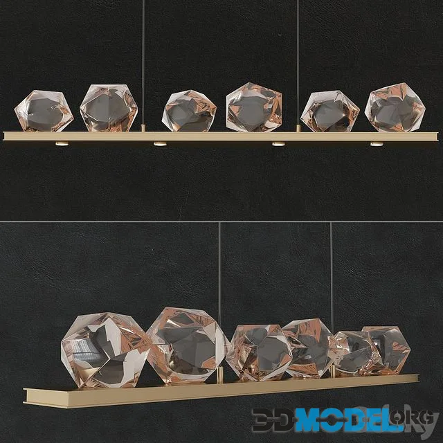 Linear Chandelier 6