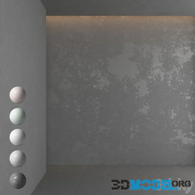 Material decorative plaster