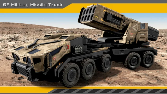 Military Missile Truck