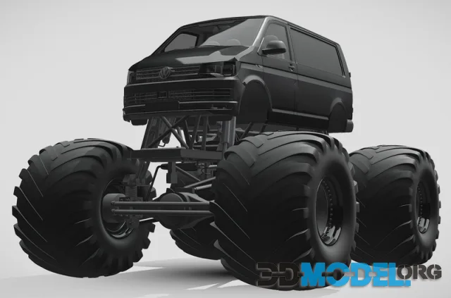 Monster Truck VW Transporter