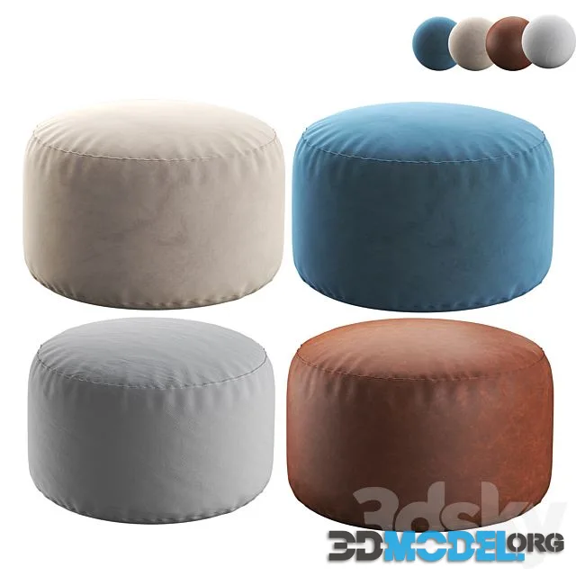 POLLON Round Pouf