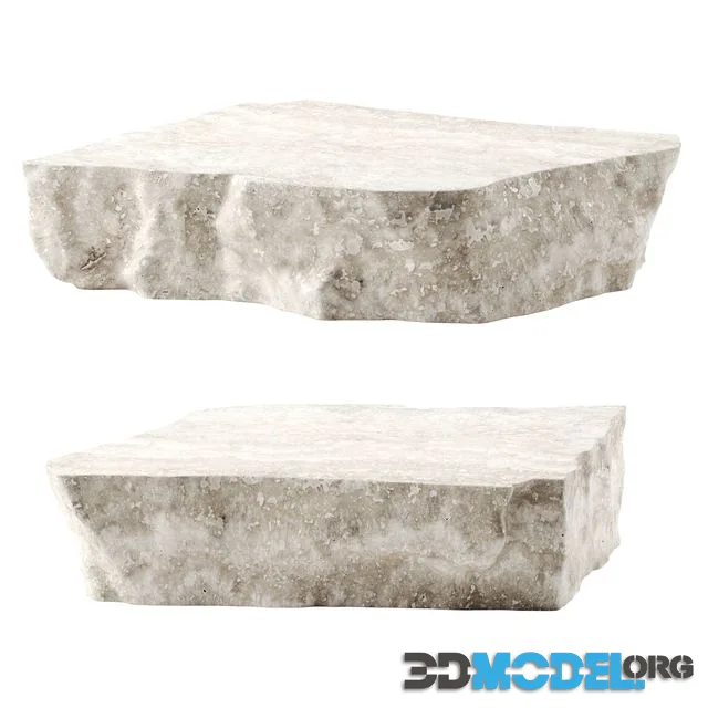 Rock coffee table
