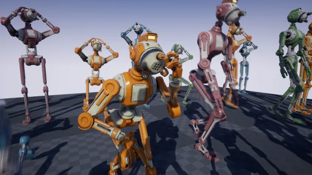 SCI FI ROBOTS PACK VOL 1