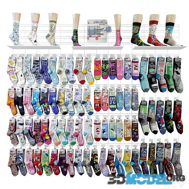 Socks wall