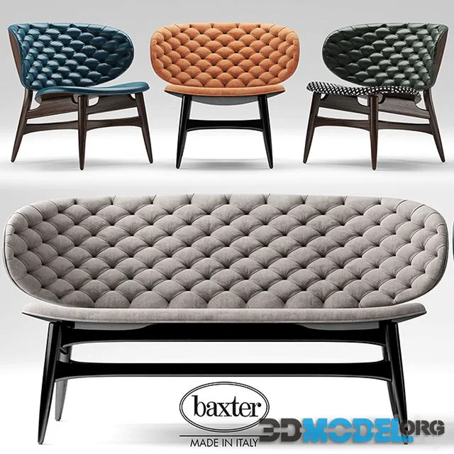 Sofa and chair baxter DALMA