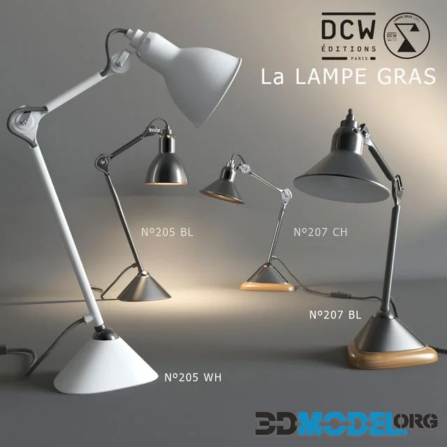 Table light n02 La Lampe GRAS