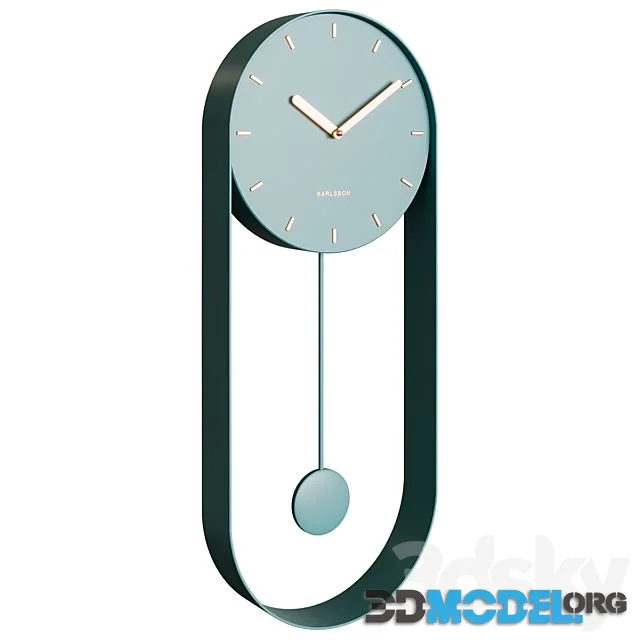 Wall Clock Charm