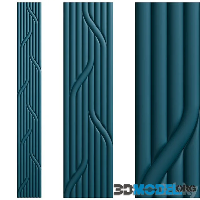 Wall panel Orac W213 HILL TRACE