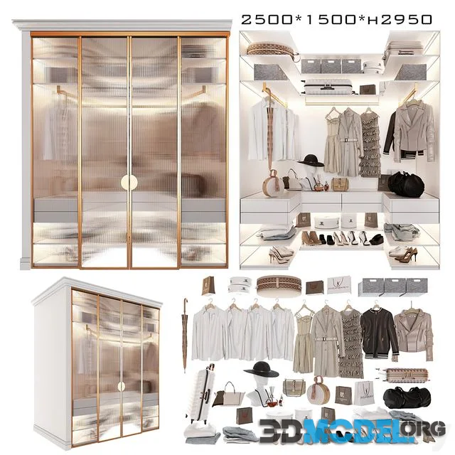 Wardrobe unit in the bedroom_2